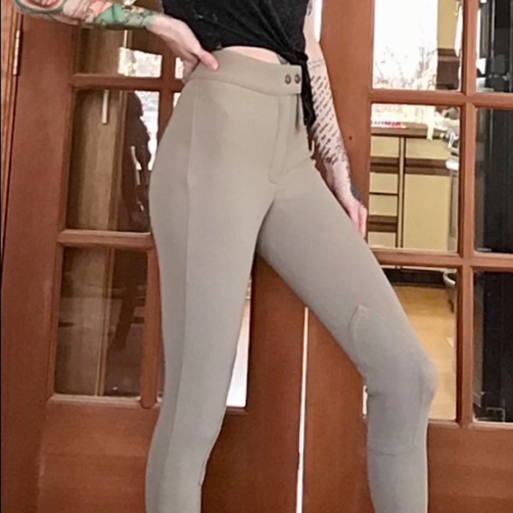 American Apparel Beige Riding Pant - Picture 2 of 5
